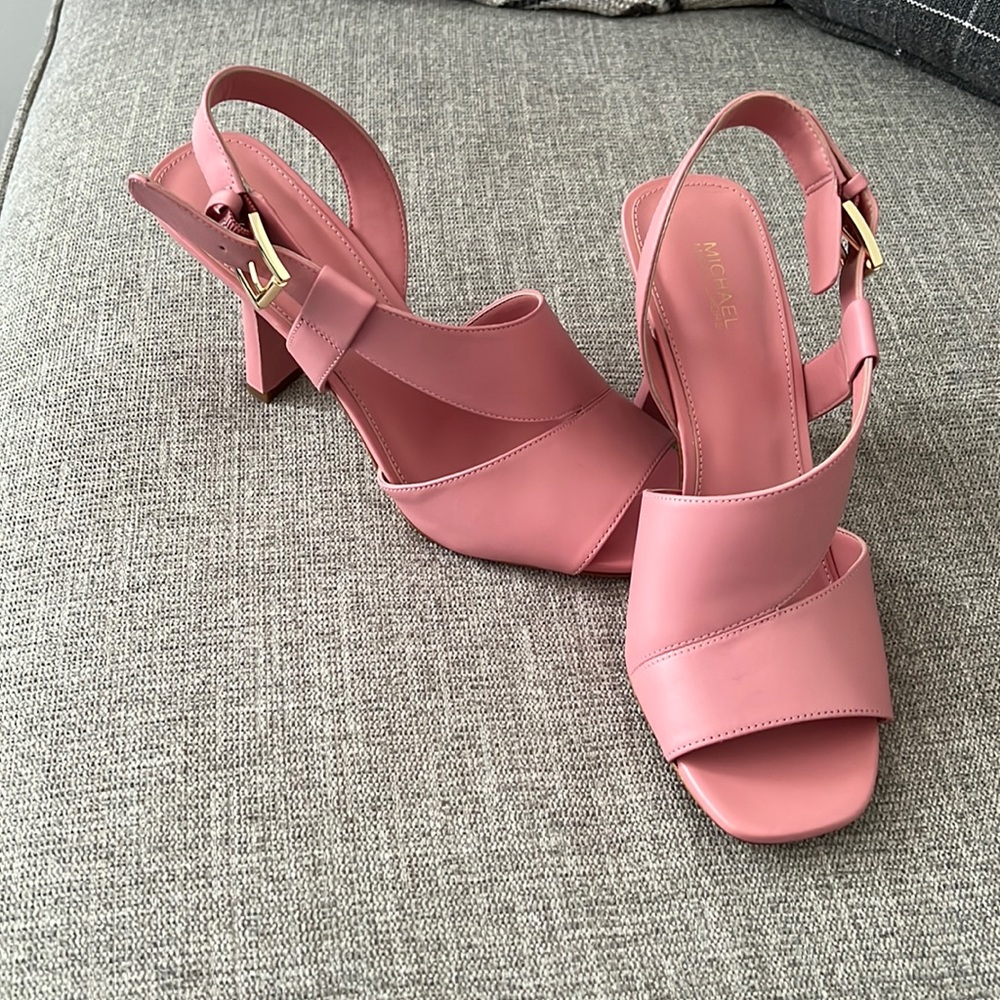NWT Michael Kors Pink Sandals
